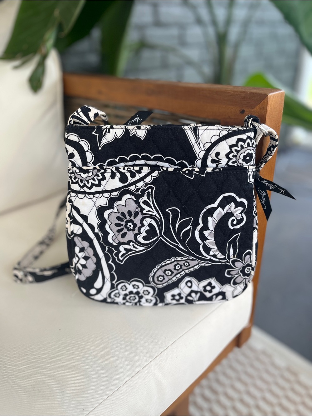 Vera Bradley Midnight Paisley Crossbody Bag